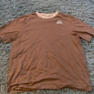 Kappa brown collared tee